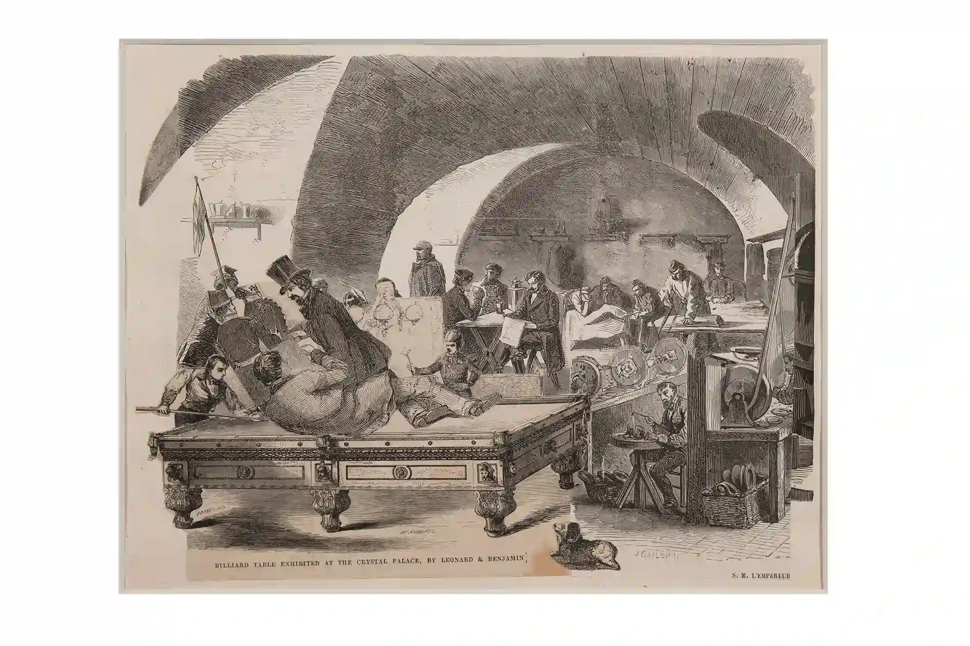 Billiard table by Camiel Van Breedam